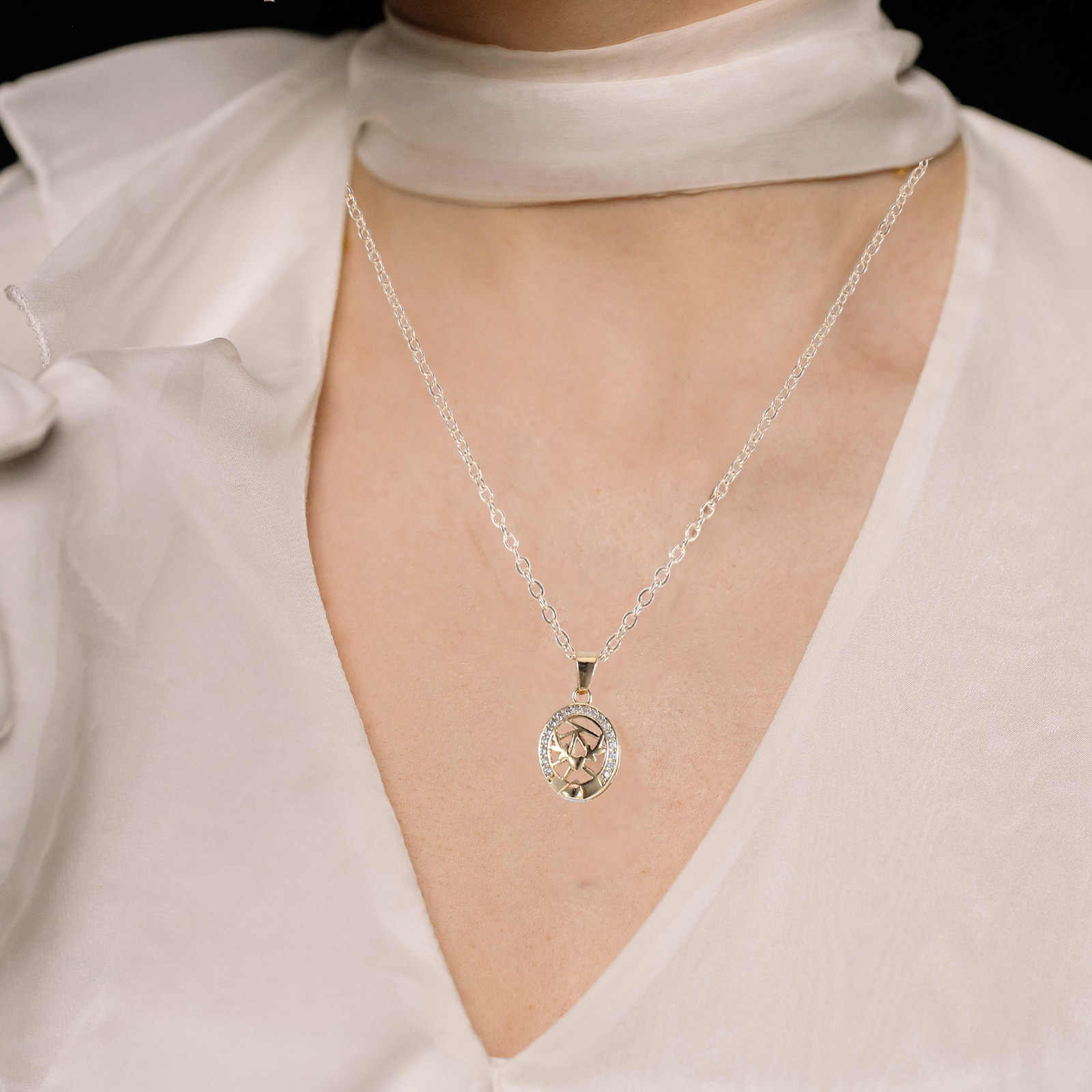 Magnetic Couple Matching Necklaces - 레이어드 목걸이 클라스프 매칭 체인 여자친구용