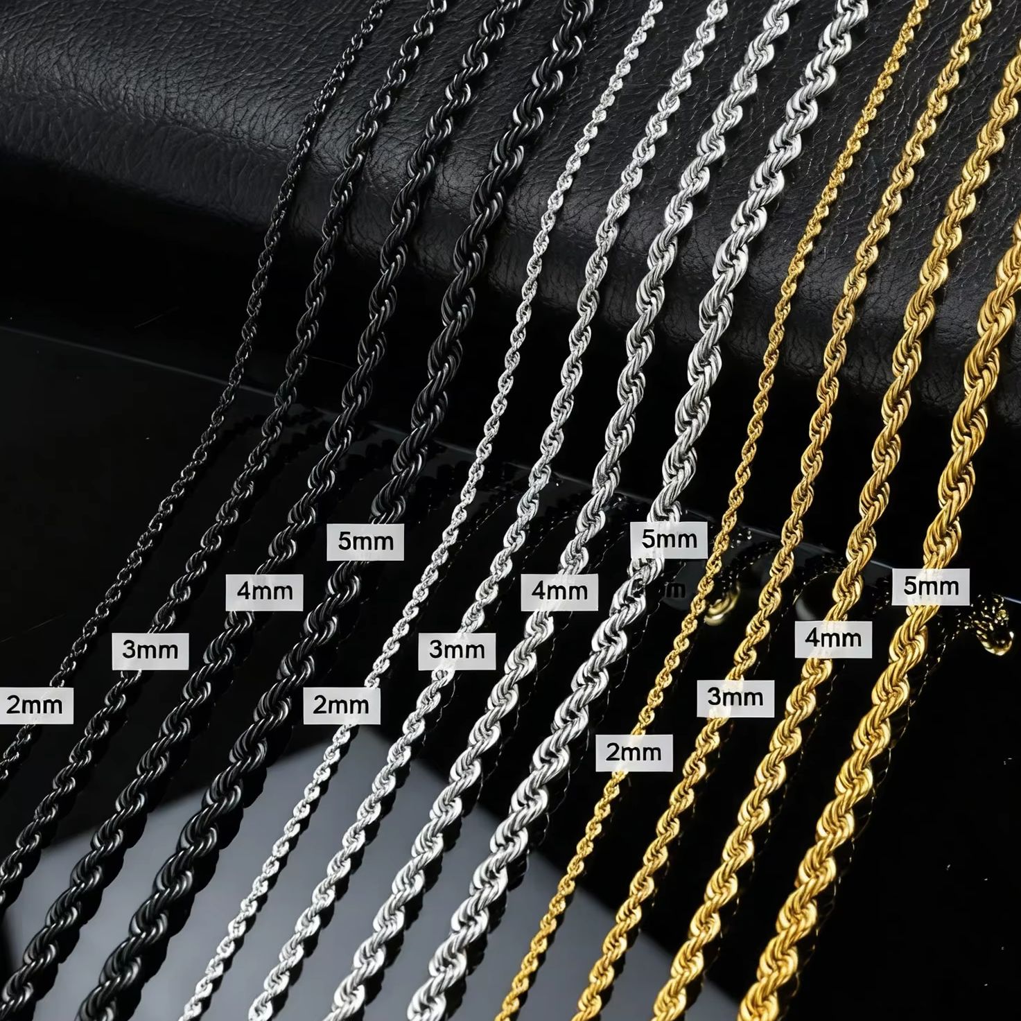 Cuban Link Chain 12Mm - 남성 여성을 위한 펑크 빈티지 로프