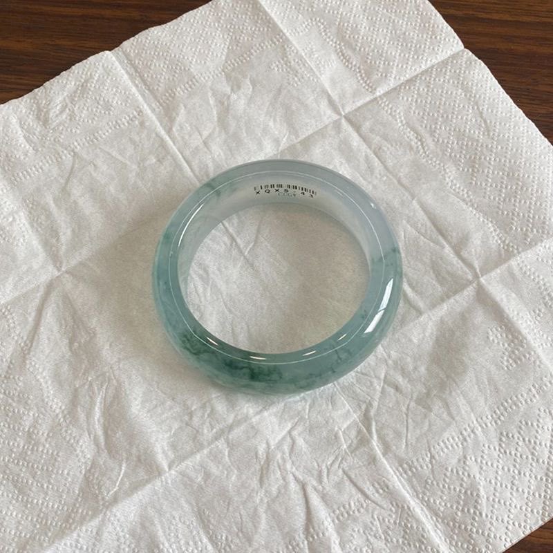 Bracelets - 얼음빛 버마산 비취 팔찌, 여성용 주얼리,
