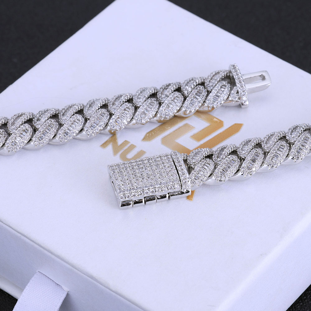 Cuban Link Chain 12Mm - NUOYA 힙합 쥬얼리 고품질 12mm 블링
