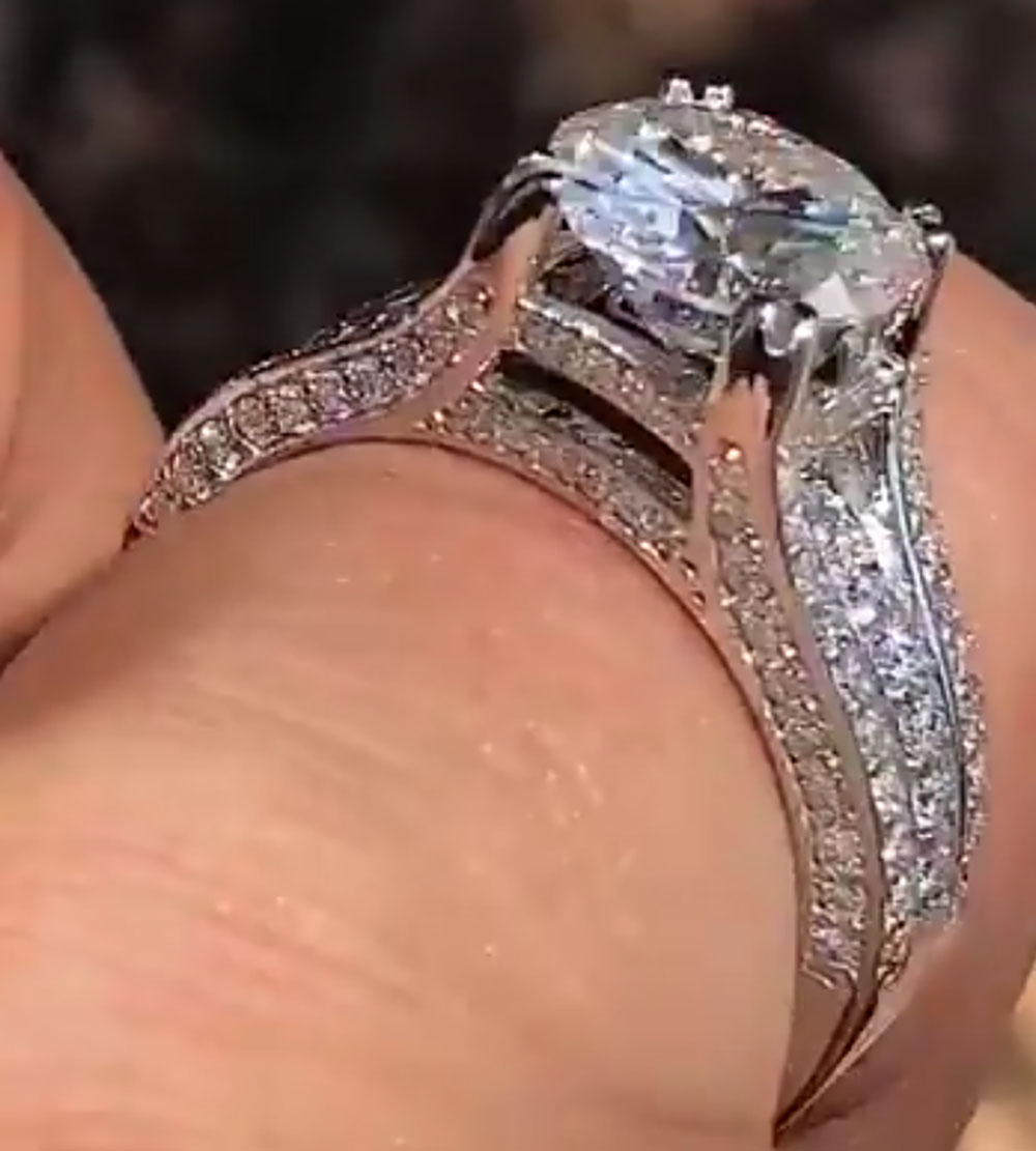 맞춤 제작 14K 화이트 골드 여성 남성 웨딩 파티 기 - Moissanite Engagement Ring 1 Carat 리뷰 및 가격