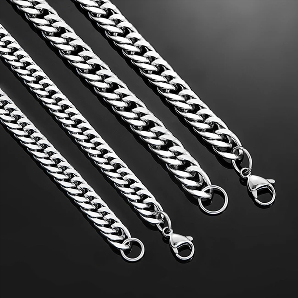 HIYEE 3mm/4mm/5mm/6mm/7mm/8mm  - Cuban Link Chain 12Mm 리뷰 및 가격