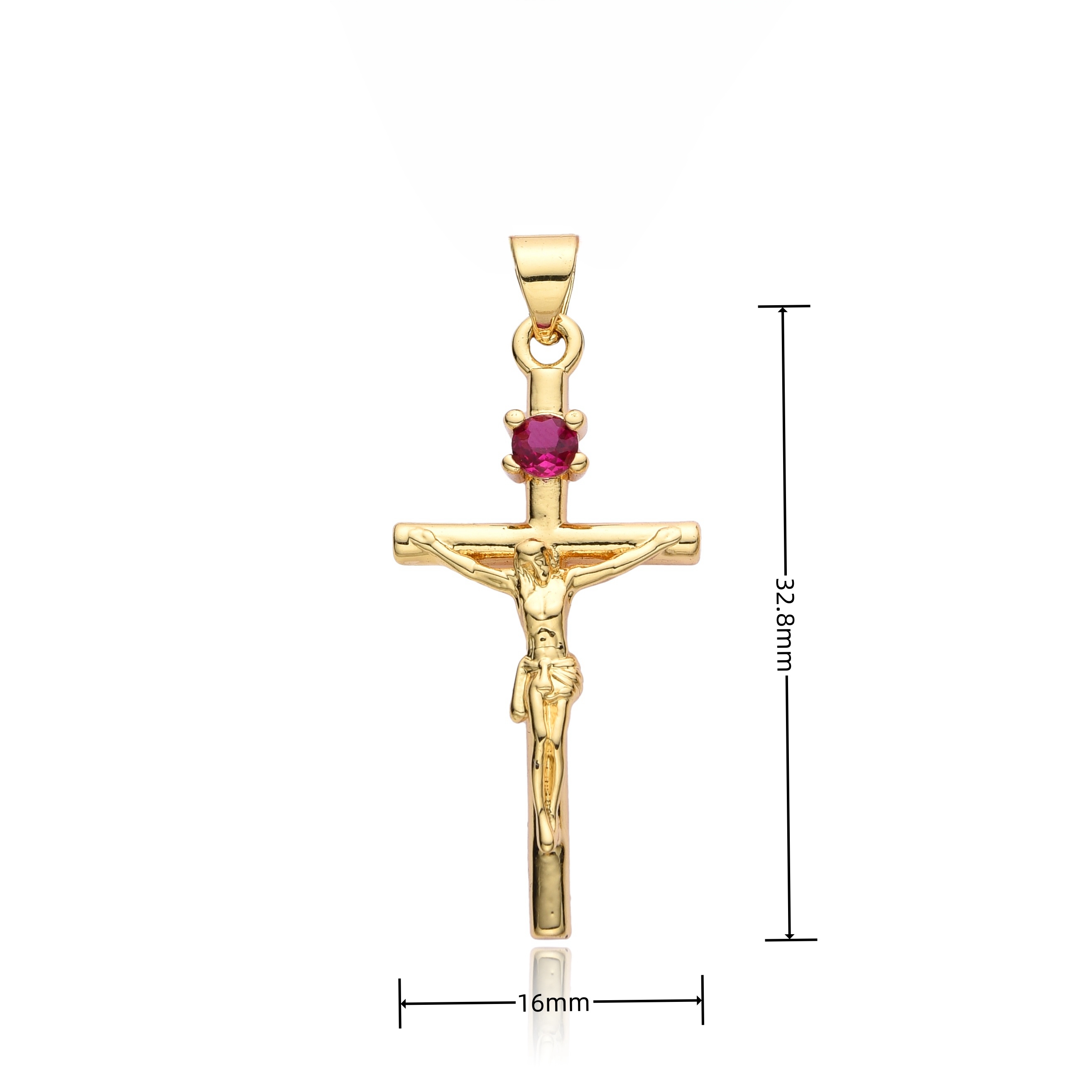 여성/남성을위한 패션 마이크로 상감 지르콘 크로스 펜던 - Cross Pendant Necklace Gold 리뷰 및 가격