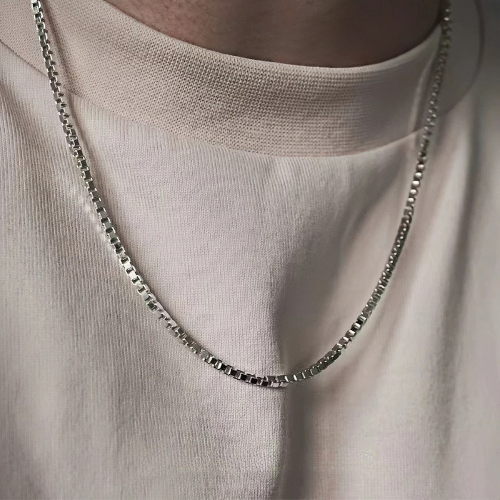 3MM 316L 스테인레스 스틸 박스 체인 목걸이 간단 - Cuban Link Chain 12Mm 리뷰 및 가격