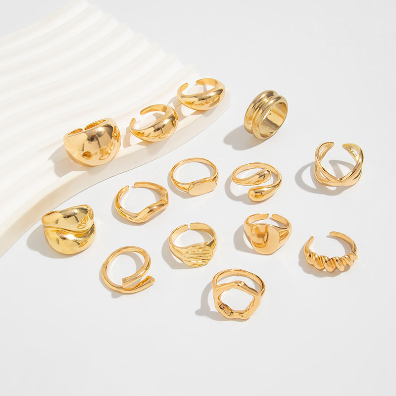 여성을위한 패션 빈티지 금속 반지 선물 펑크 힙합 골드 - Vintage Punk Knuckle Rings Set 리뷰 및 가격