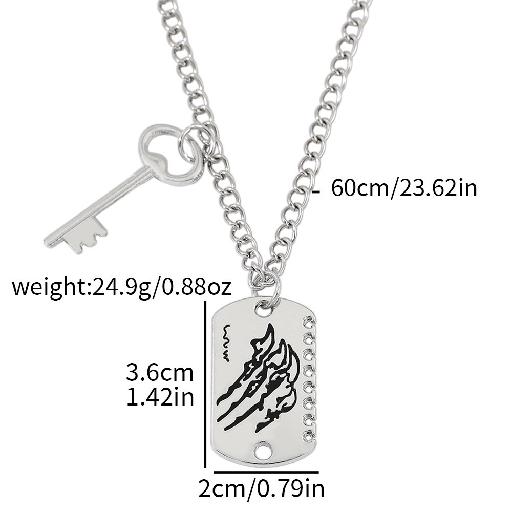 사랑과 딥스페이스 캘럽 라파엘 개성 커플 패션 목걸이  - Anime Pendant Necklace 리뷰 및 가격