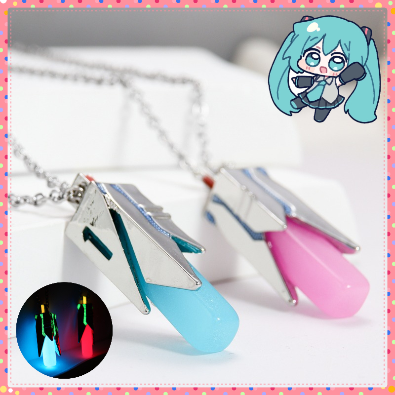 미쿠 애니메이션 주변기기 목걸이 만화 형광 보석 펜던트 - Anime Pendant Necklace 리뷰 및 가격