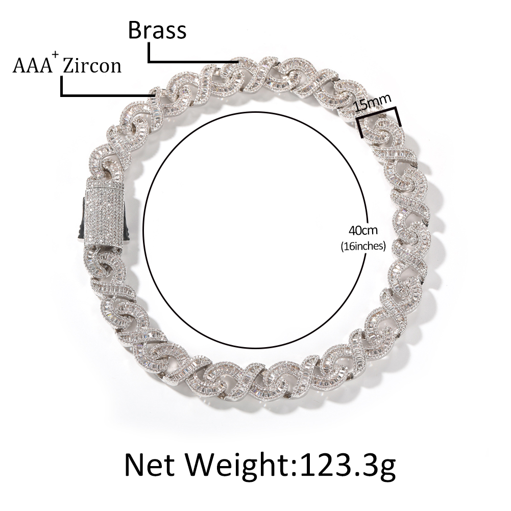 블링 킹 15mm 인피니티 쿠바 Baguettecz 목 - Cuban Link Chain 12Mm 리뷰 및 가격