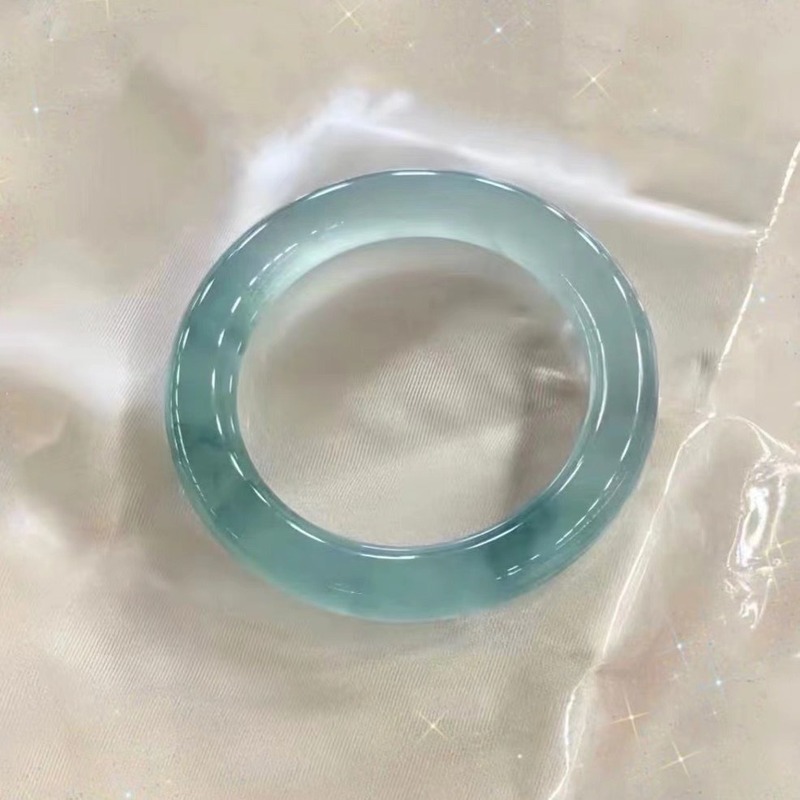꽃무늬가 있는 천연 고품질 얼음, 버마 고대 광산 유리 - Bracelets 리뷰 및 가격
