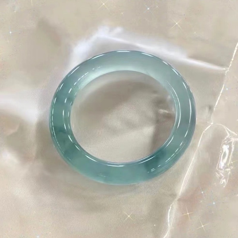 꽃무늬가 있는 천연 고품질 얼음, 버마 고대 광산 유리 - Bracelets 리뷰 및 가격