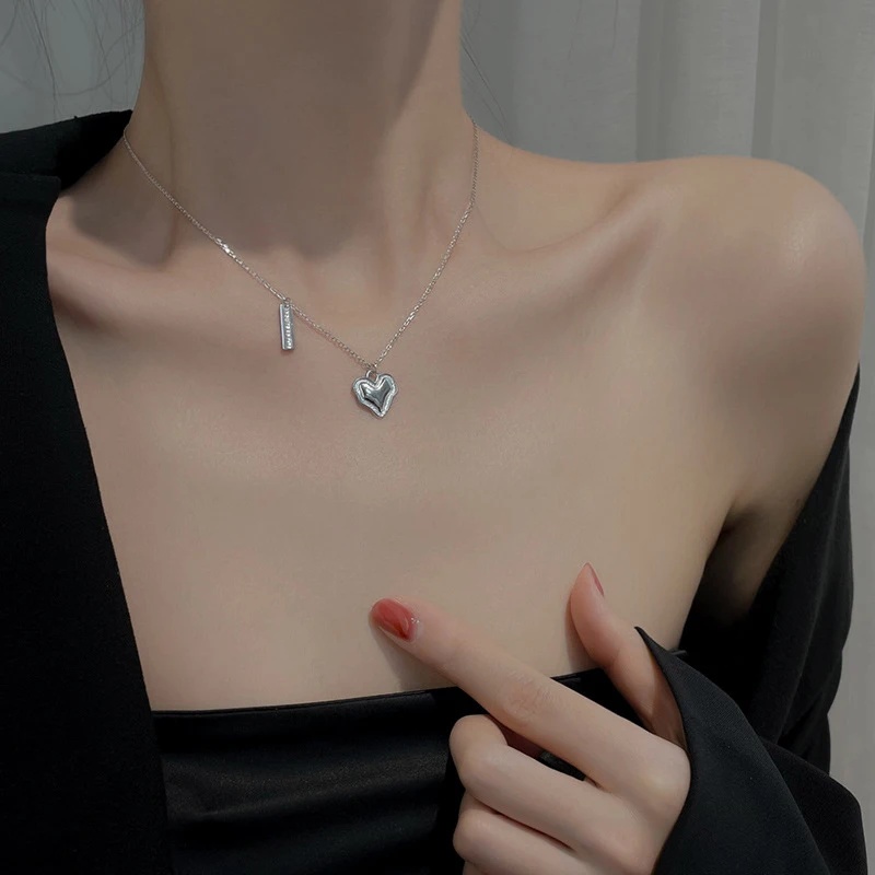 베스트셀러 참 목걸이, 불규칙한 물결 모양 가장자리 레 - Layered Pendant Necklace Aesthetic 리뷰 및 가격