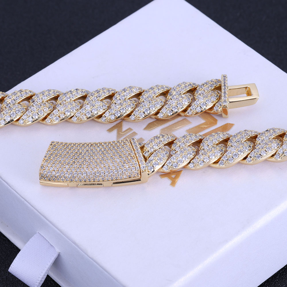 ESKEEM 뉴 스타일 13MM 큐빅 지르코니아 아이스 - Cuban Link Chain 12Mm 리뷰 및 가격