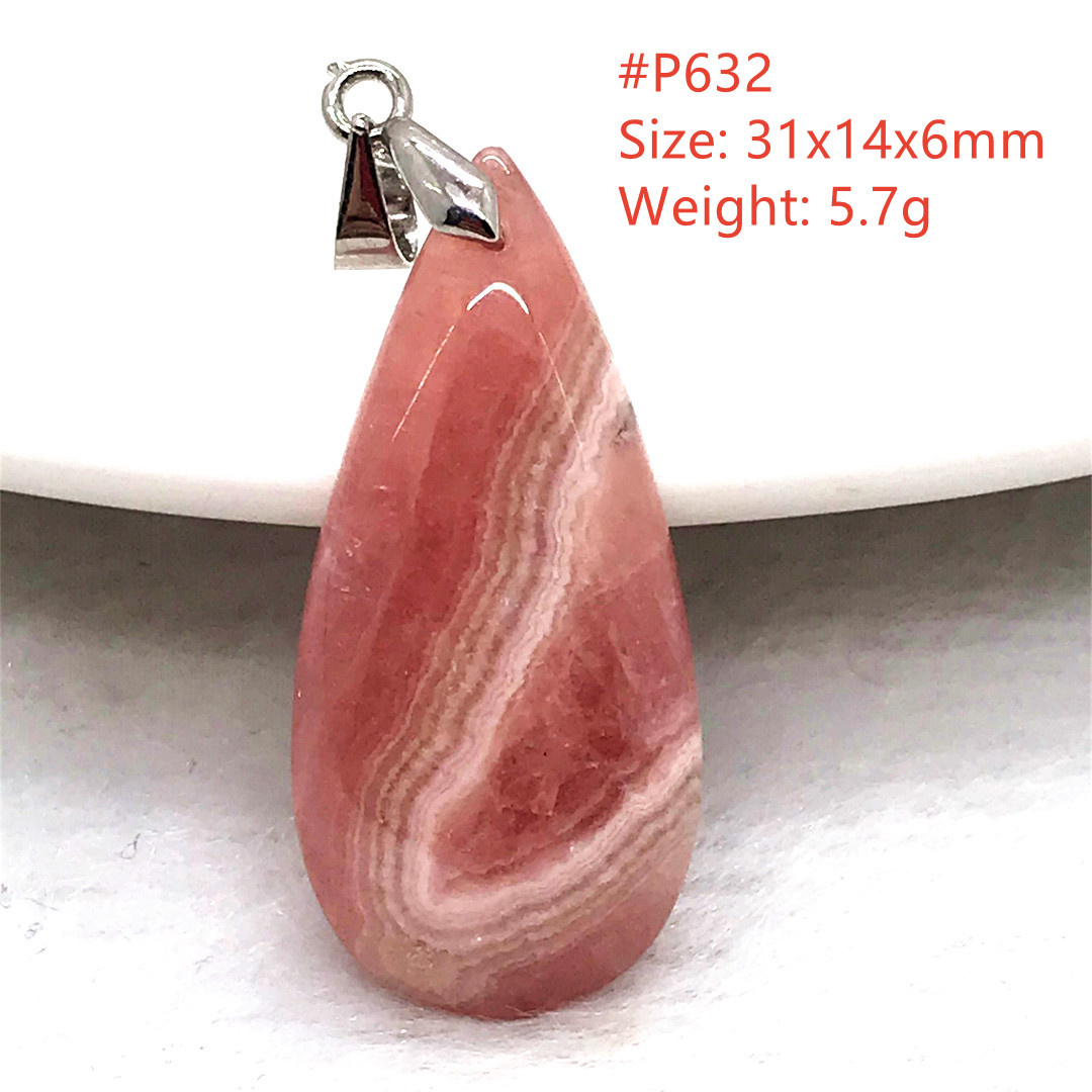 최고급 천연 레드 로도크로사이트 목걸이 펜던트 여성용  - 925 Sterling Silver Chain Necklace Men 리뷰 및 가격