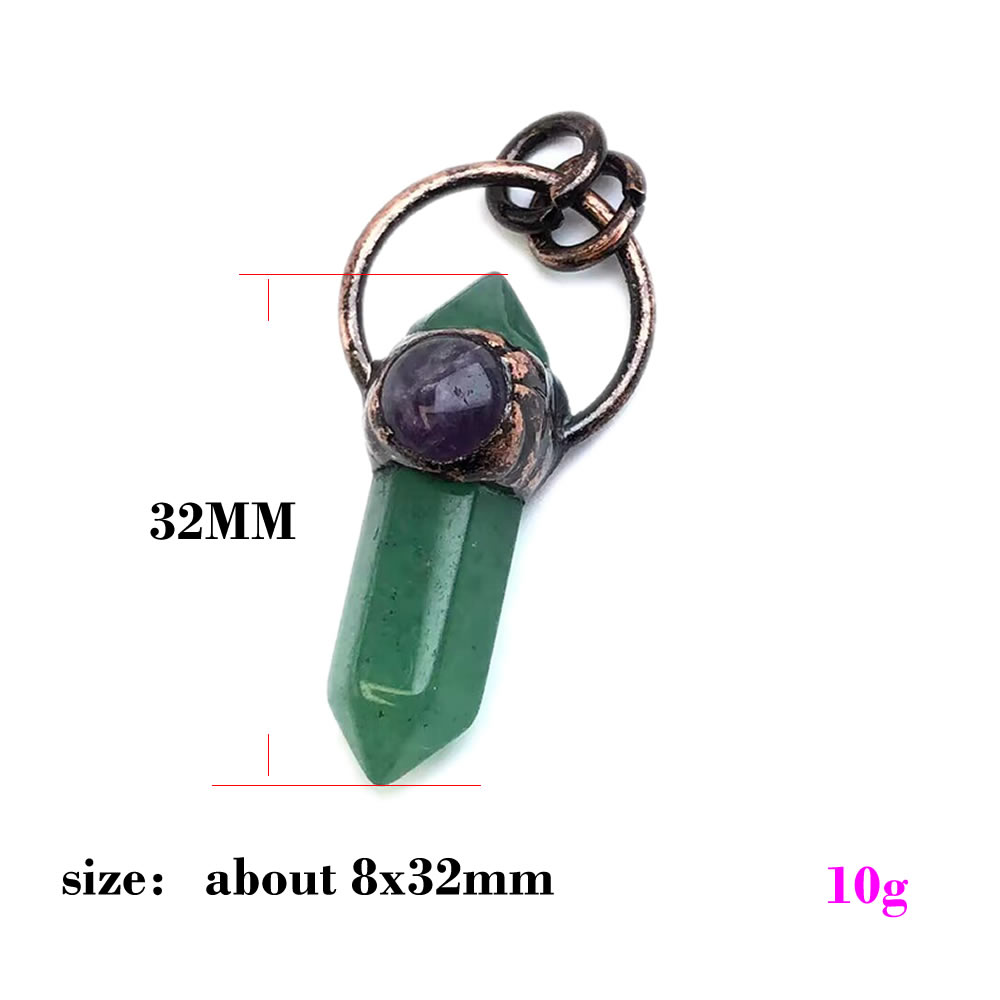 천연석 크리스탈 쿼츠 펜던트 목걸이 참 장식용 고대 구 - Crystal Pendant Necklace Natural Stone 리뷰 및 가격