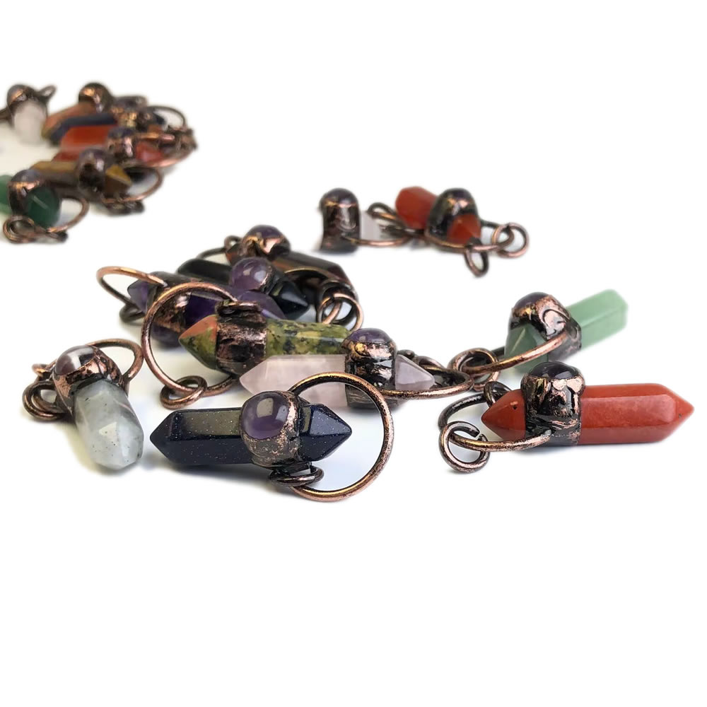 천연석 크리스탈 쿼츠 펜던트 목걸이 참 장식용 고대 구 - Crystal Pendant Necklace Natural Stone 리뷰 및 가격